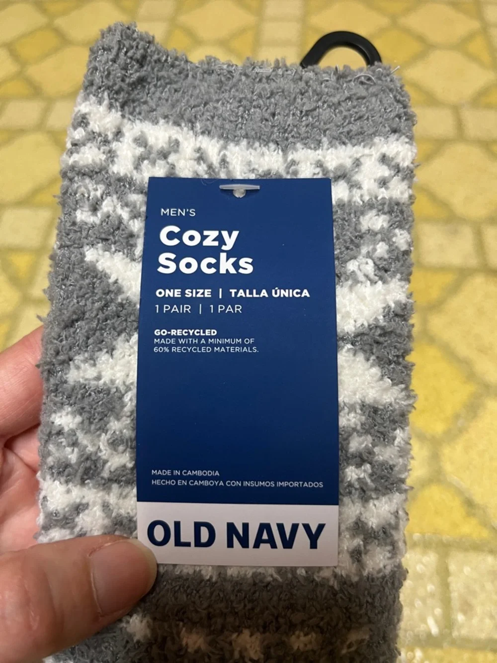 2 New Muk Luks Over The Knee Socks in Black and Orange - Picture 10 of 13